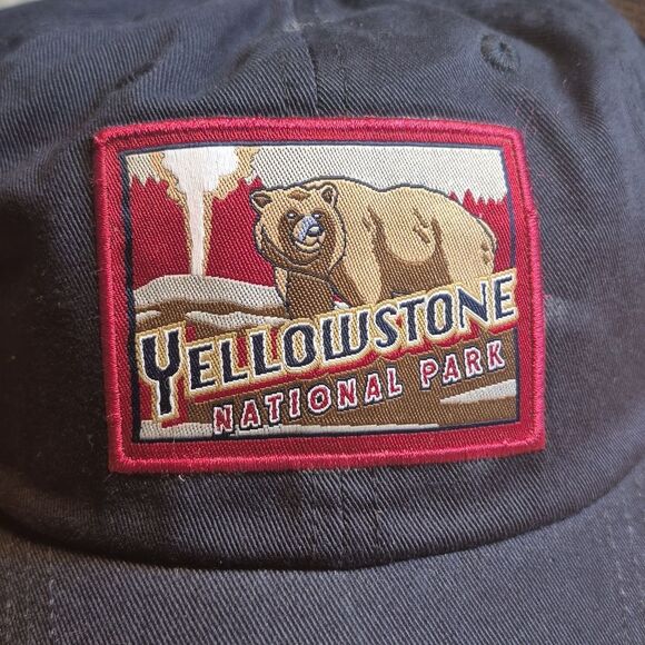 Yellowstone National Park Velcroback Hat - New - Picture 2 of 8